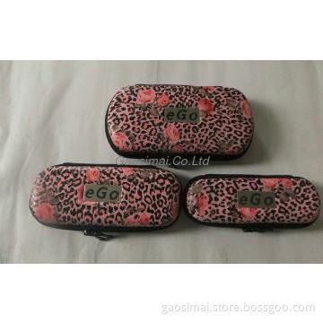 Beautiful Printing flower ego case best quality leather EGO pouch
